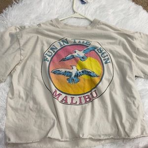 brandy melville crop top